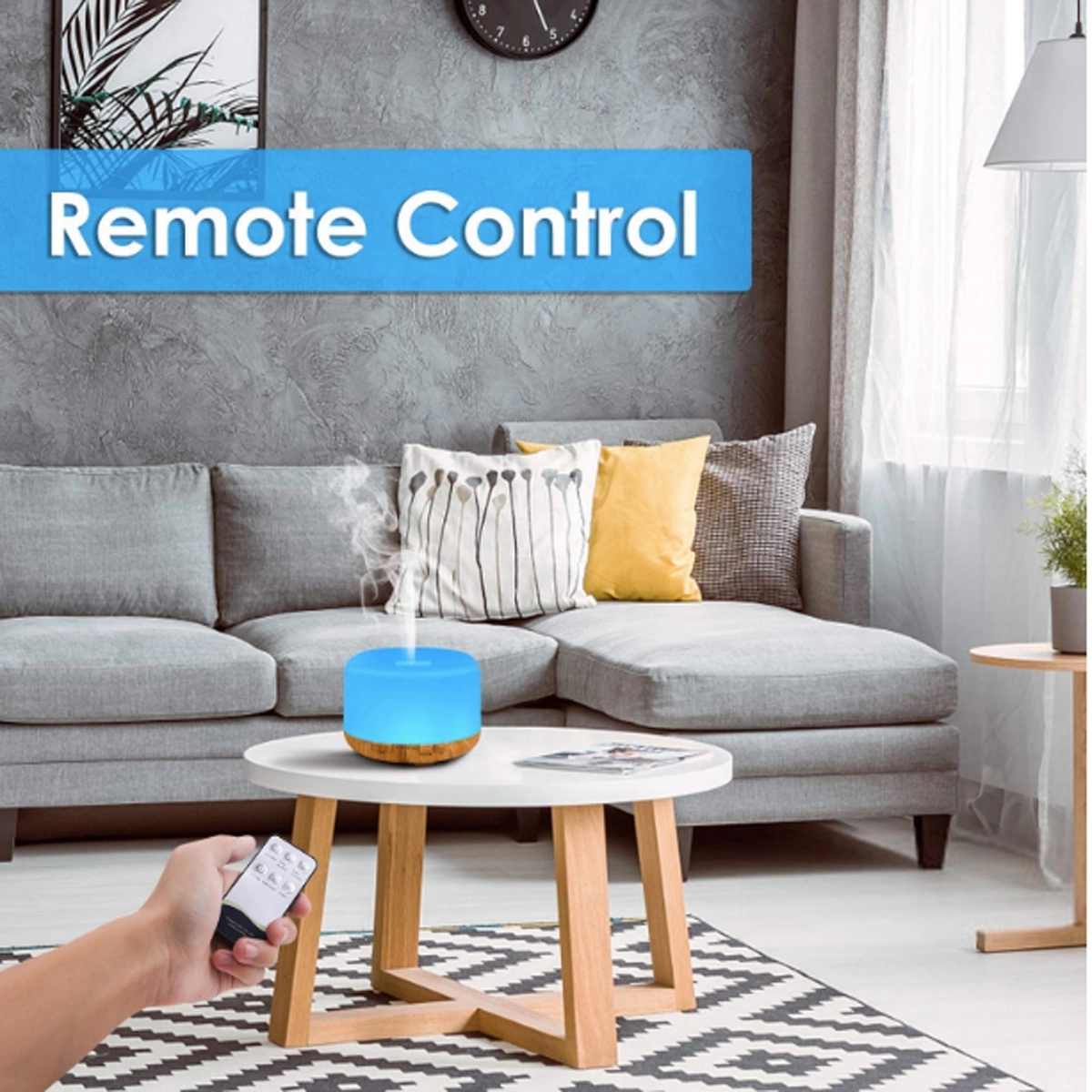 500ml Remote Control Diffusers for Essential Oils 8