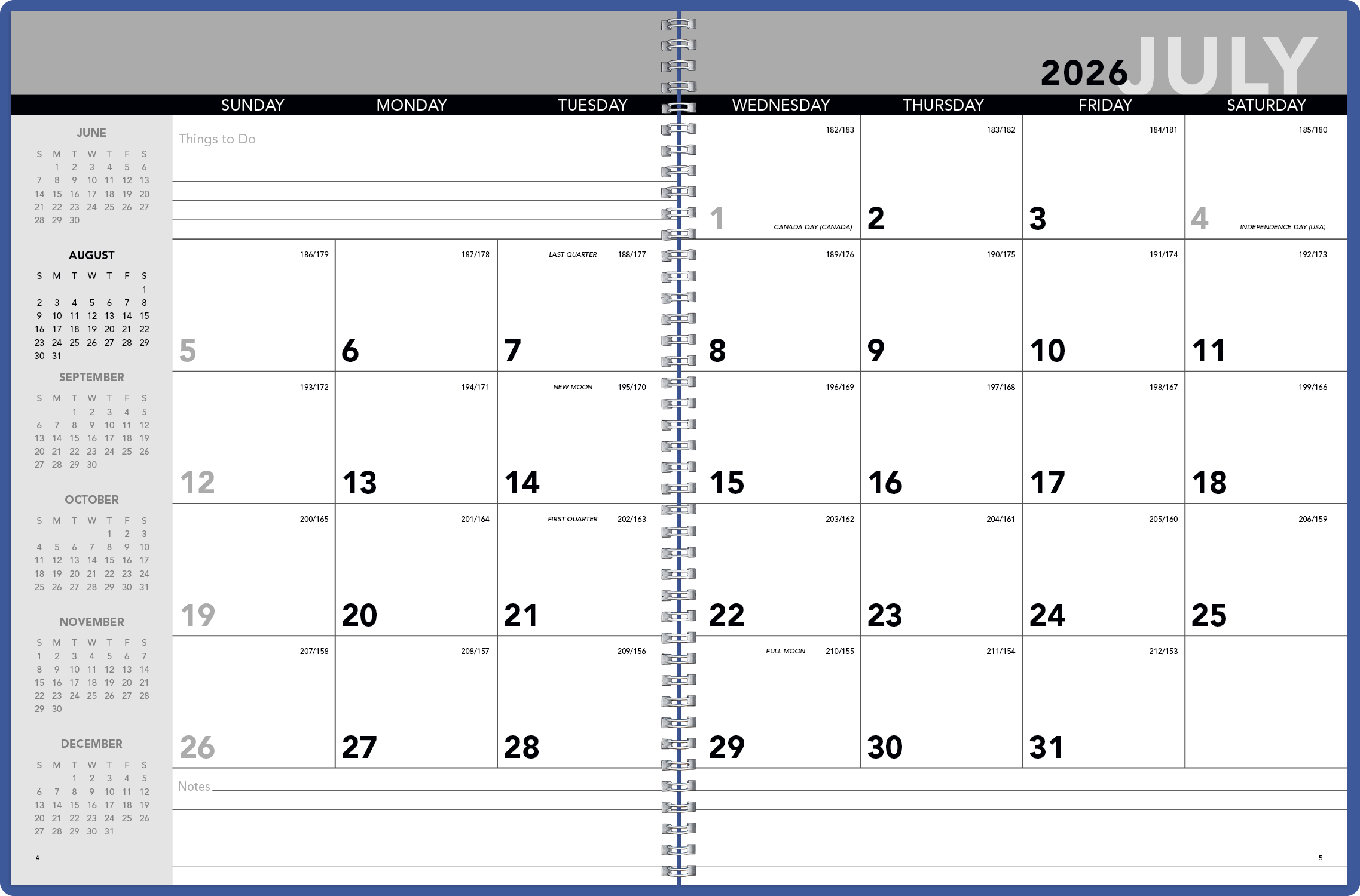 Triumph® Calendars Academic Monthly Planner 101
