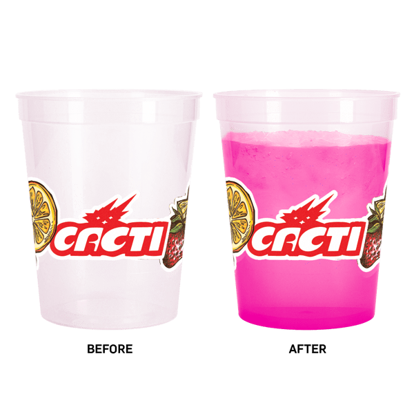 16 oz Color Changing Stadium Cup 52