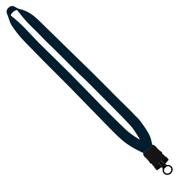 3/4" Cotton Lanyard with Plastic Snap-Buckle Release & O-Ring 2