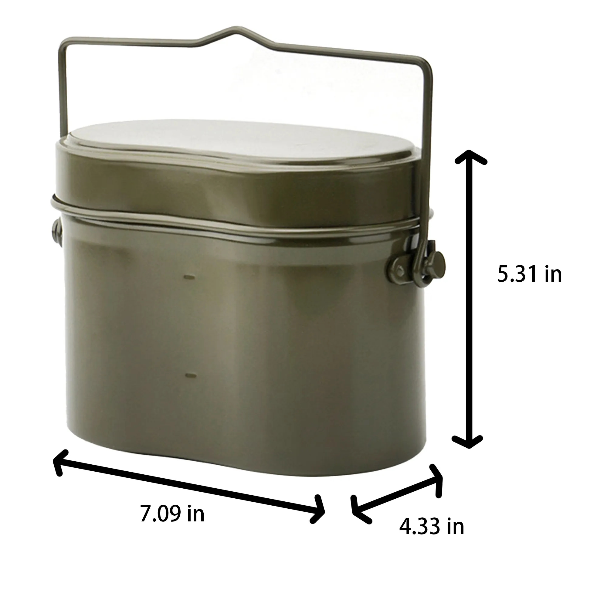 Outdoor Multifunctional Lunch Box Military Style 2