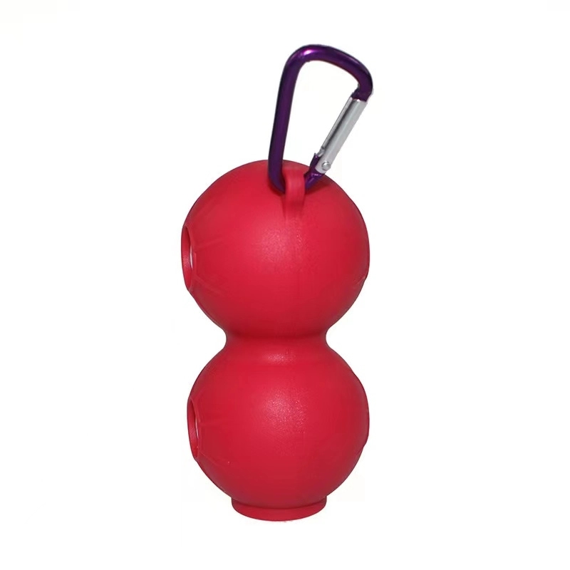 Silicone Golf Ball Holder- Double 8