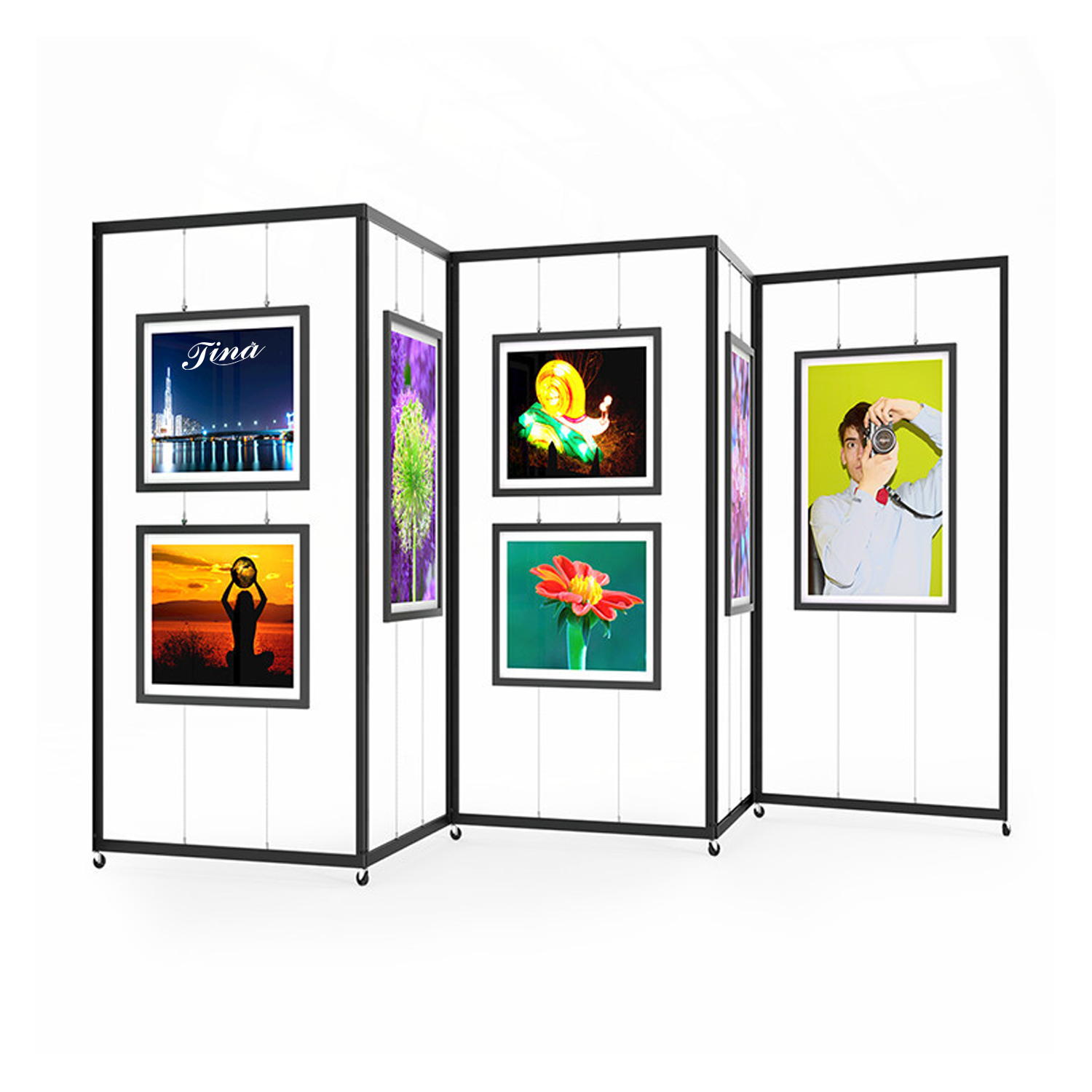 Foldable Painting And Calligraphy Display Stand With Board 1
