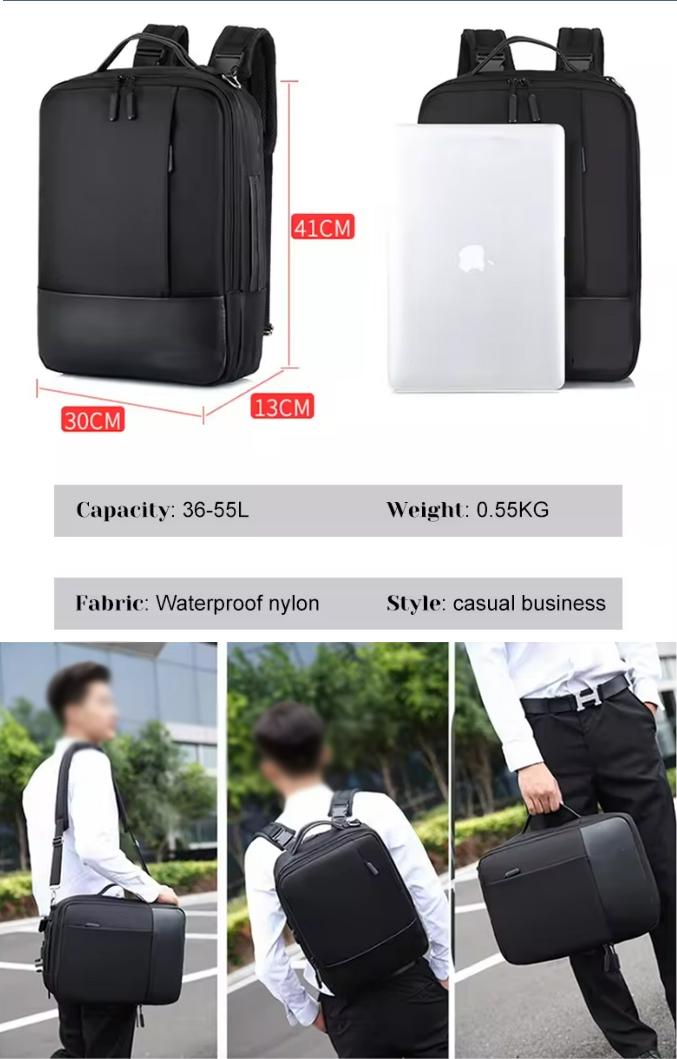 Tote Case Backpack With Usb Large Laptop Bags 4