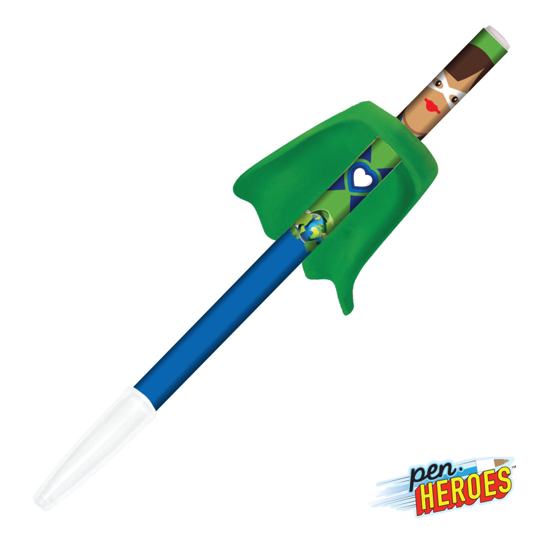 Pen Heroes™ Awareness Series Female w/Cape Pen 1