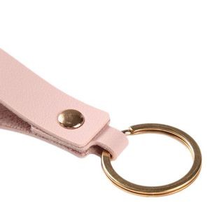 Stylish Textured PU Leather Key Ring Keychain Organizer 12