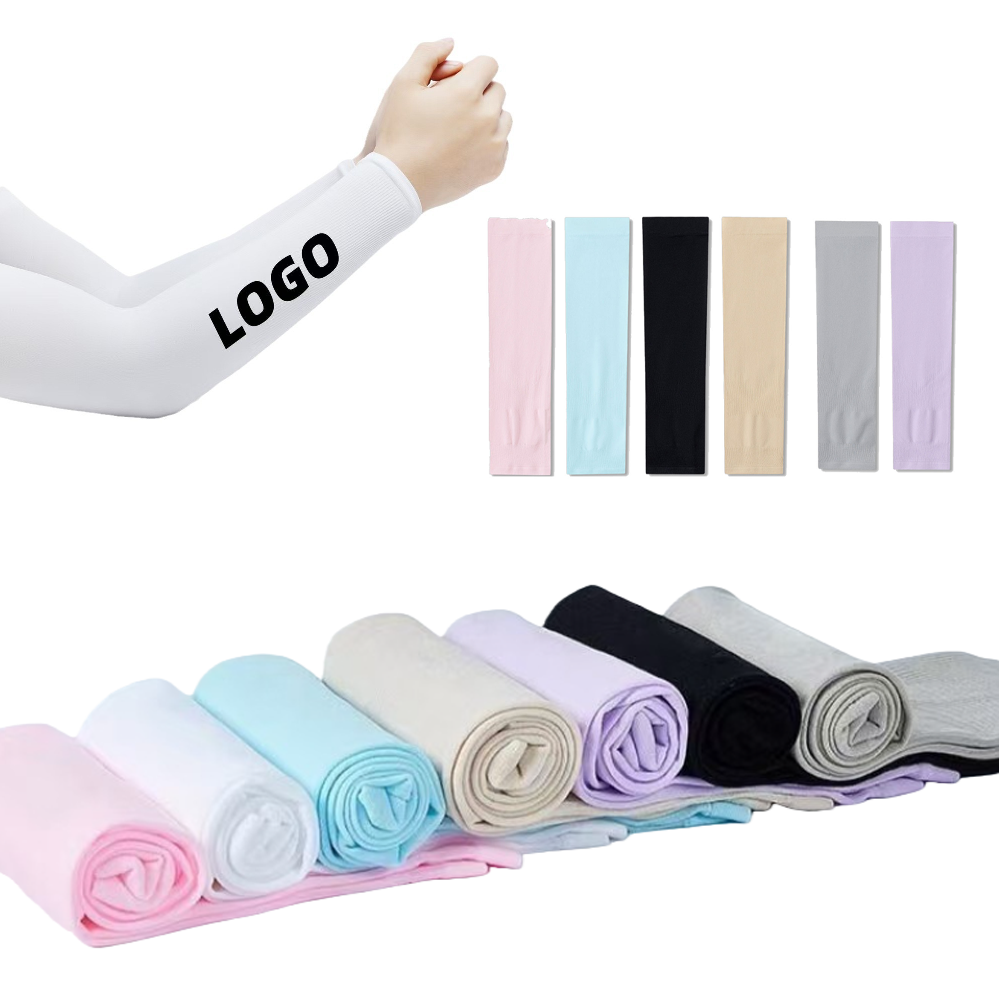 Outdoor Sports Sunscreen Ice Sleeve MOQ 50PCS 2