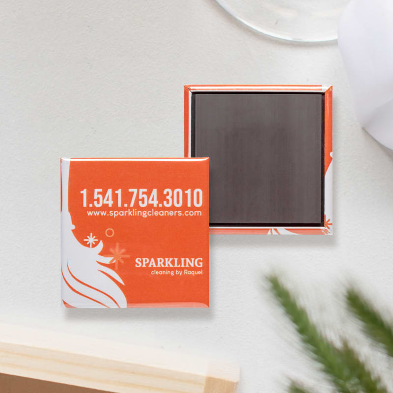 2 Inch Square Magnet Buttons 12