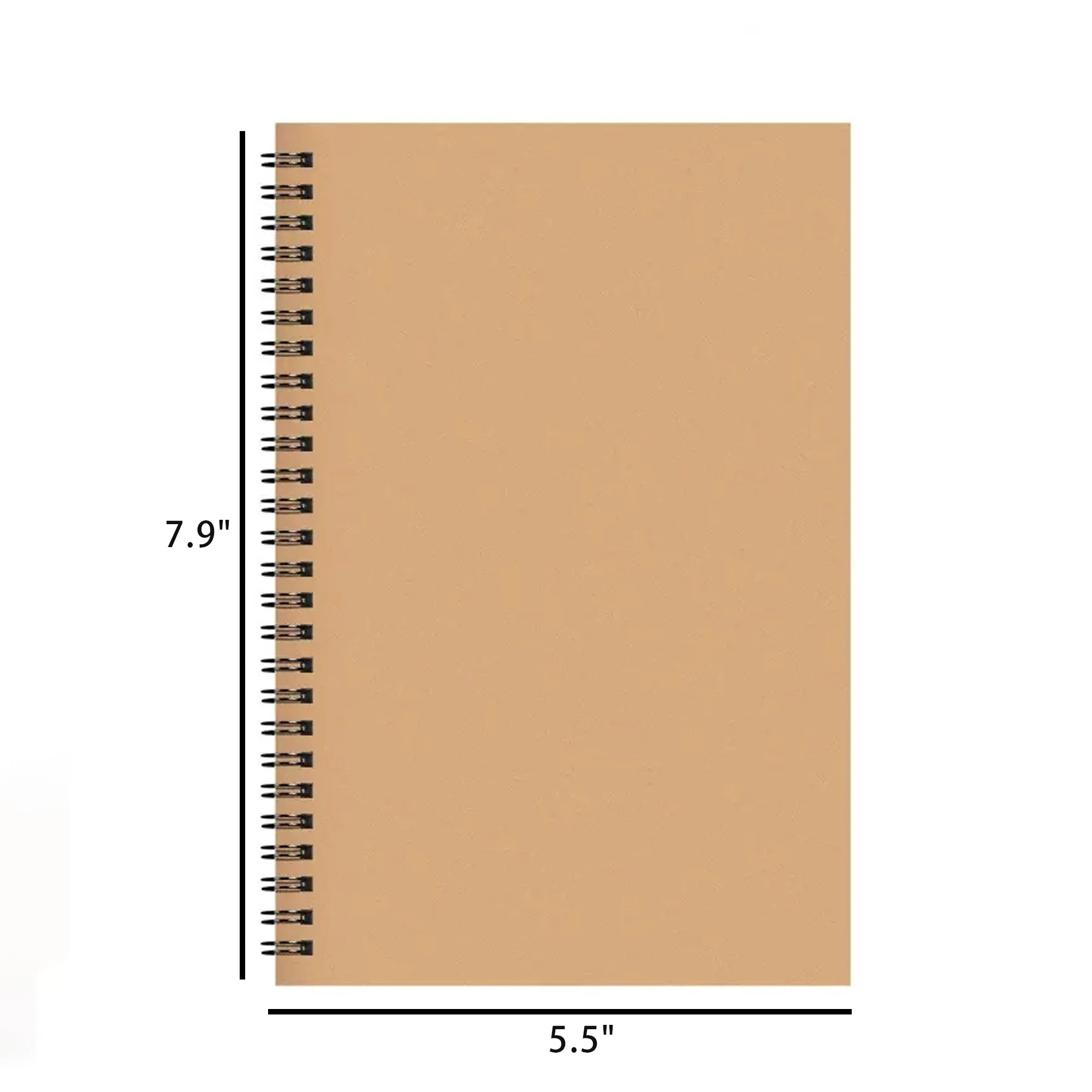 Kraft Cover Spiral Notebook 3