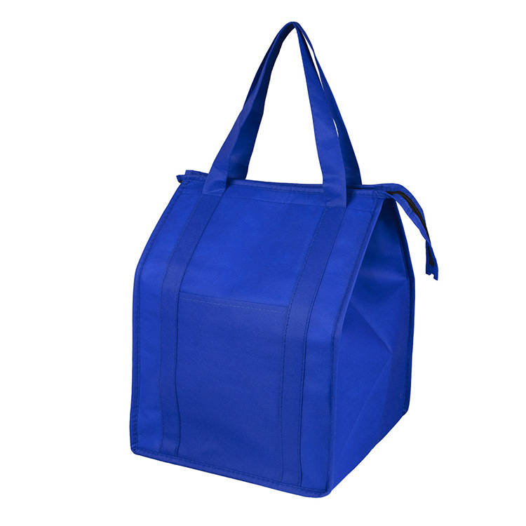 12"W x 16"H x 10"Gusset - "SUPER COOLER" Large Insulated Cooler Zipper Tote Bag 4