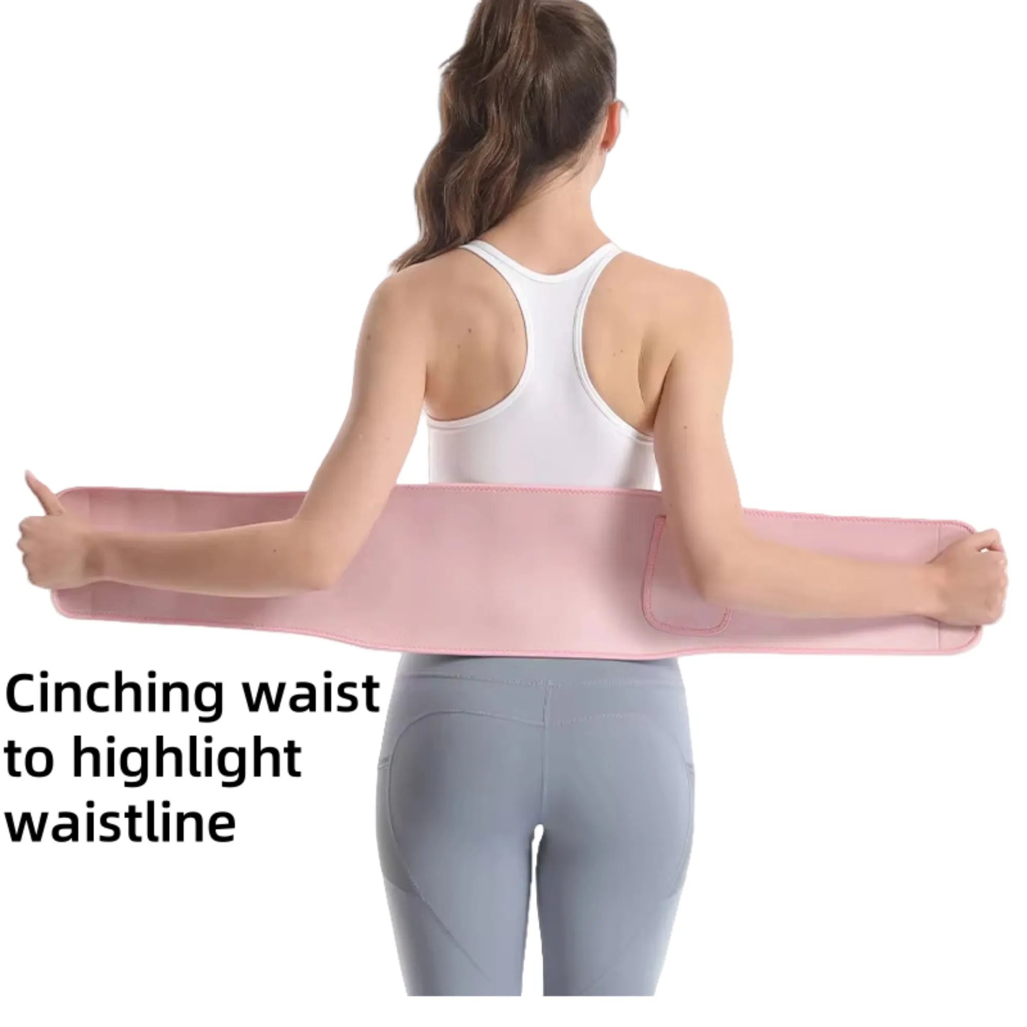 Fitness Yoga Shaping Sweat Protection Belt 5
