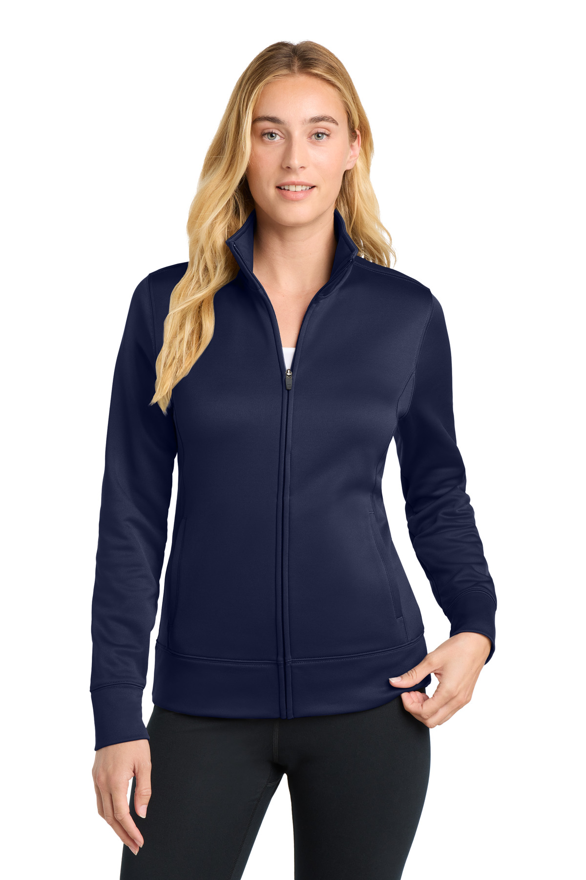 Sport-Tek Women's Sport-Wick Fleece Full-Zip Jacket. LST241 27