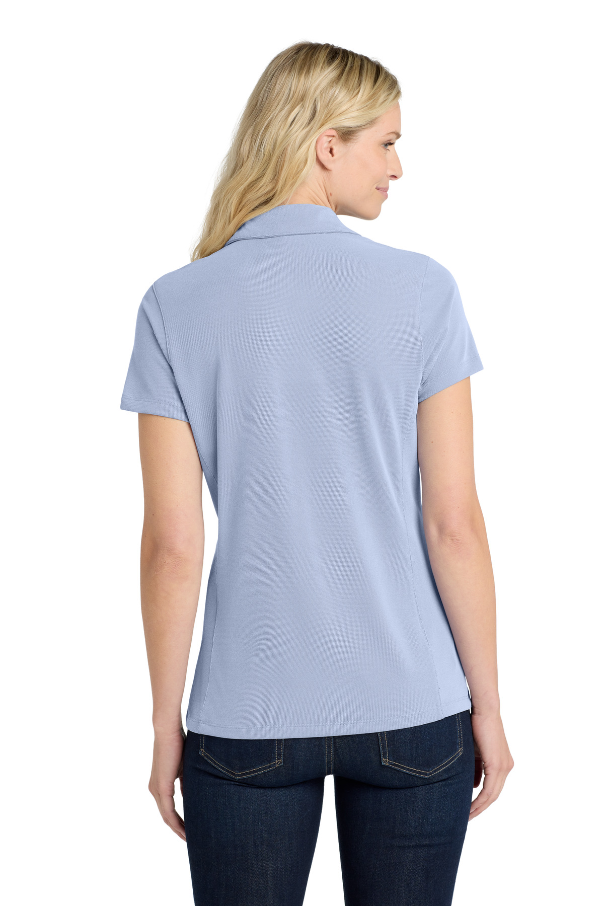 Port Authority Women's Poly Oxford Pique Polo. LK582 10