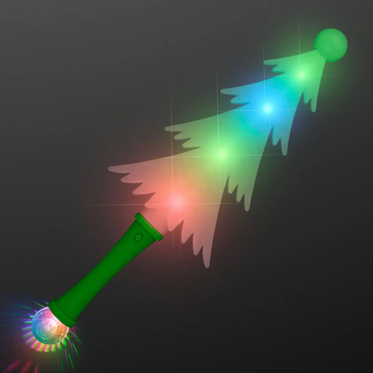 Frosty Christmas Tree Light Up Wand 2
