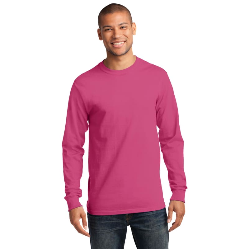 Port & Company Long Sleeve Essential Tee. 56