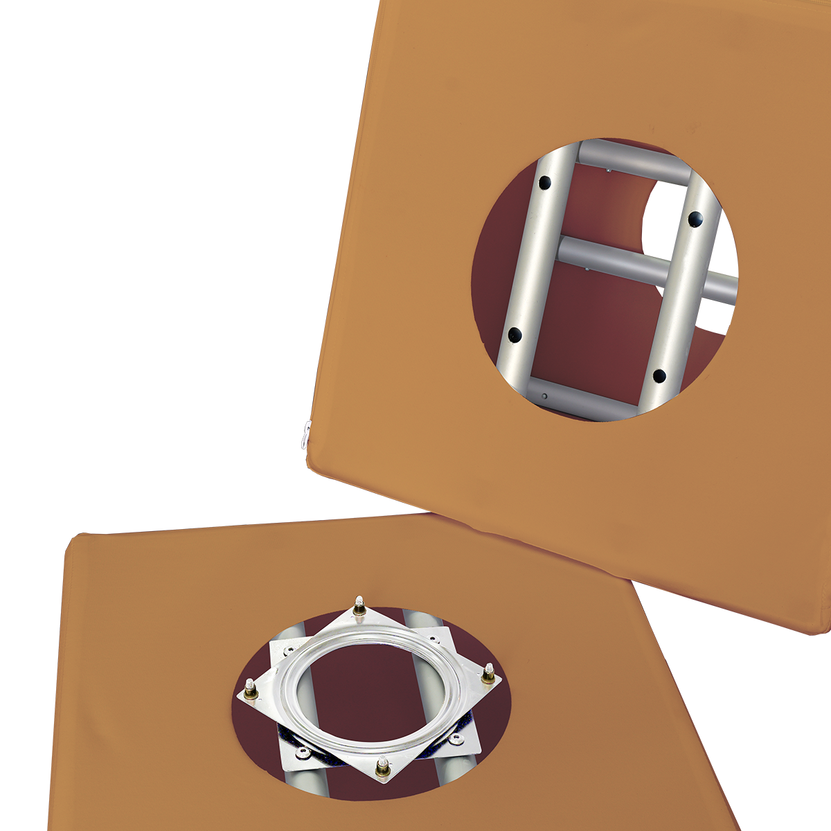Rotating 3 Piece Cube Display - 20" Cubes 4
