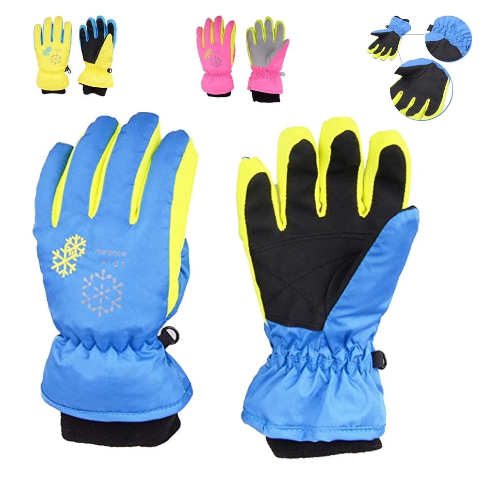Winter Cold Weather Windproof Warm Snowboard Sport Mittens 1