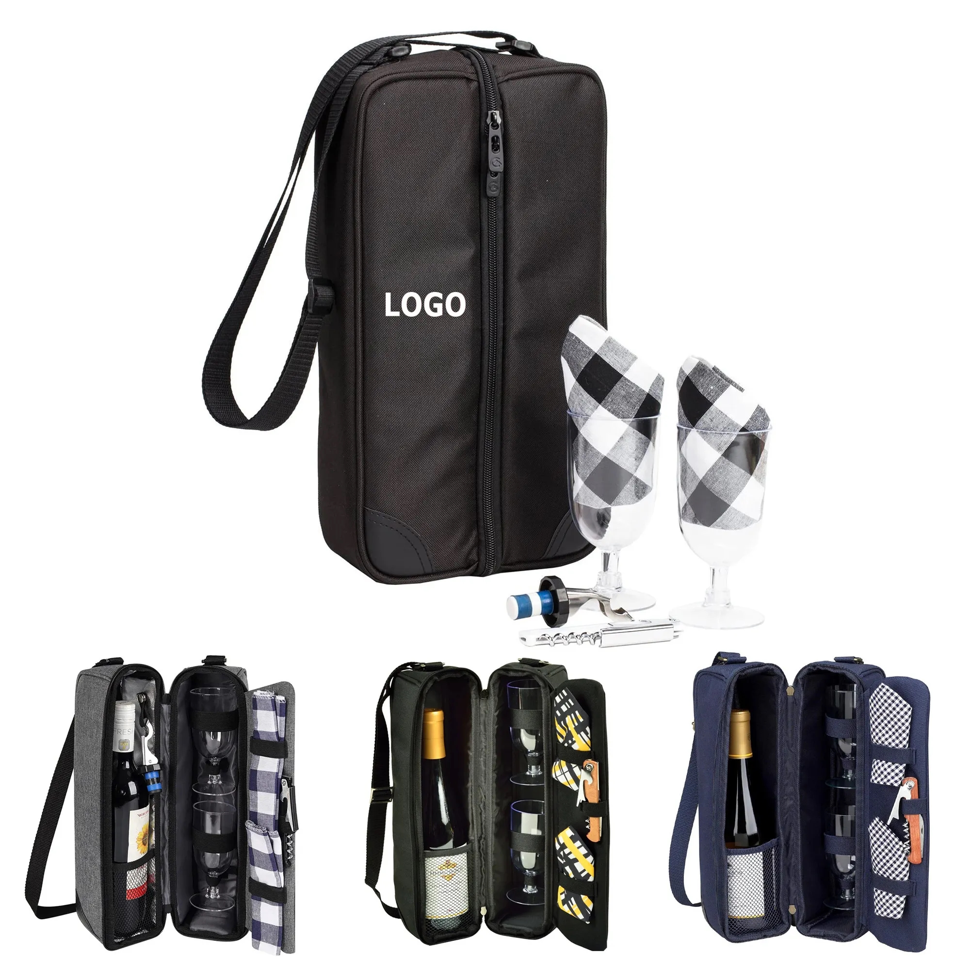 Insulated Leakproof Wine Cooler Bag 3