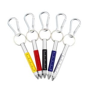 Multi Tool Metal Pen With Flashlight Ballpoint And Magnetic Tip 8