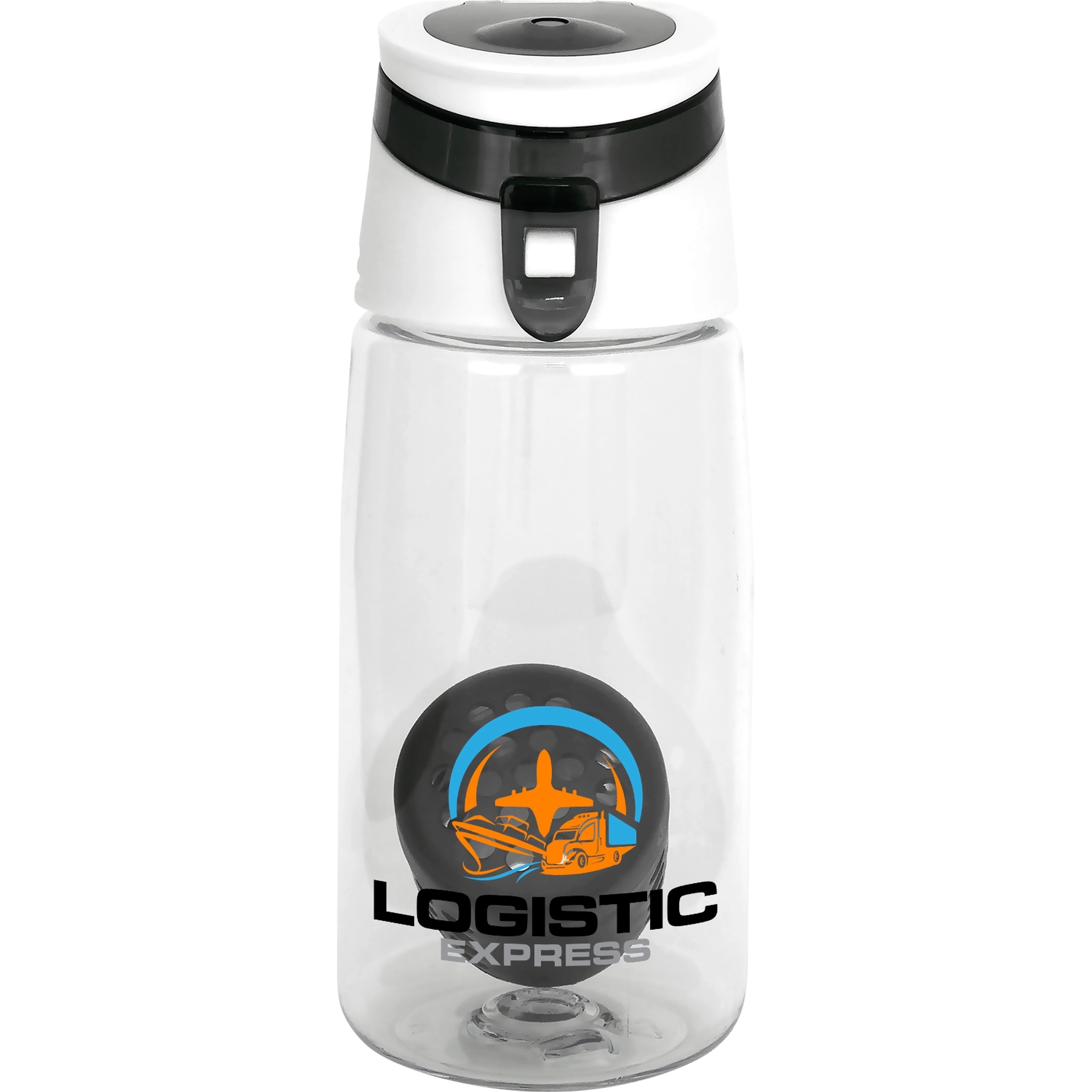 Trendy 18 oz. Recycled Bottle with Floating Infuser 1