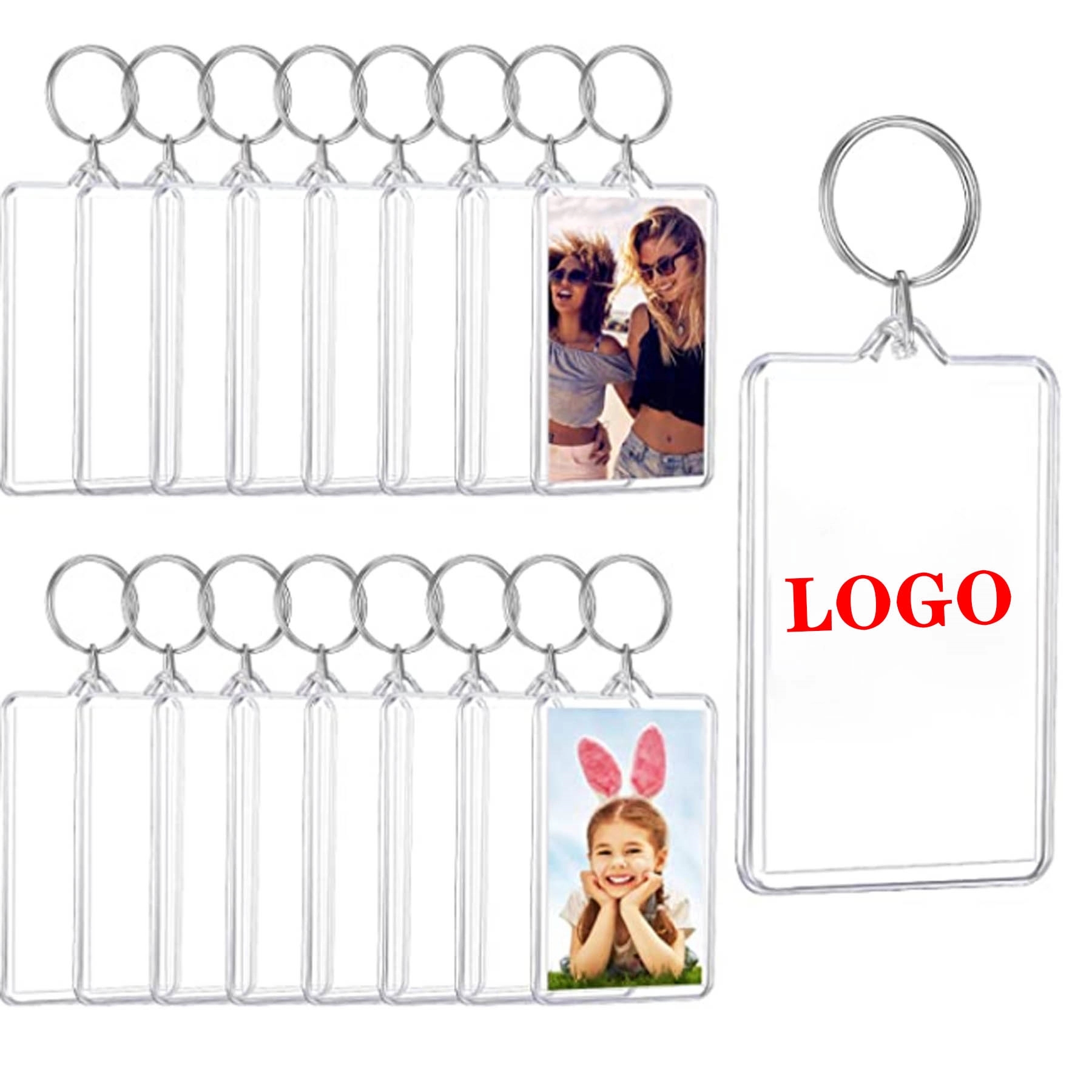 Acrylic Photo Frame Keychain 2