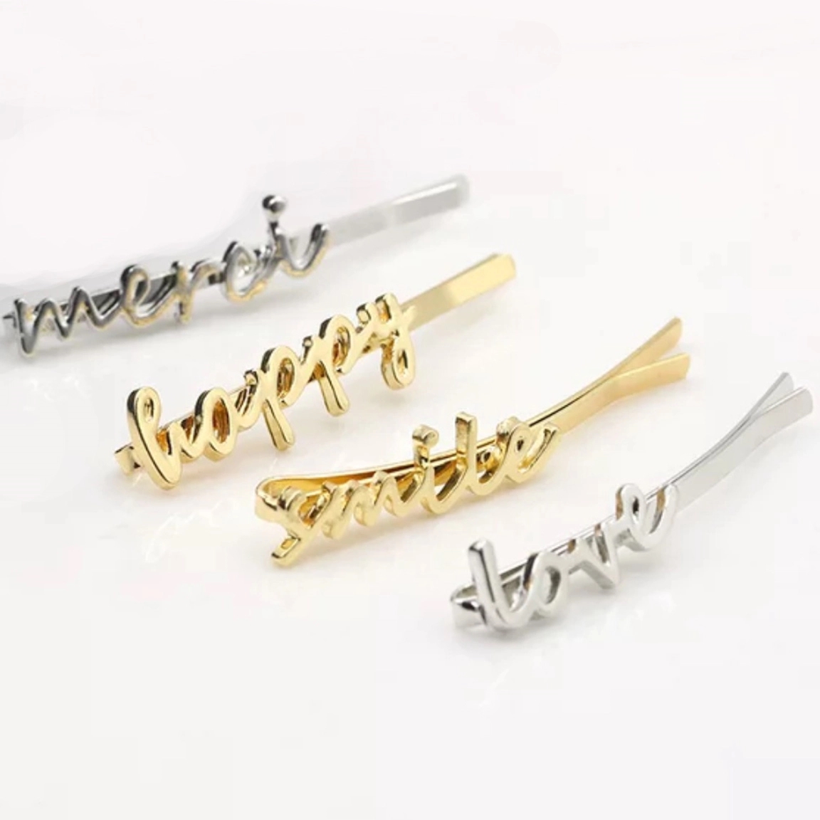 Custom Letter Hair Clip 4