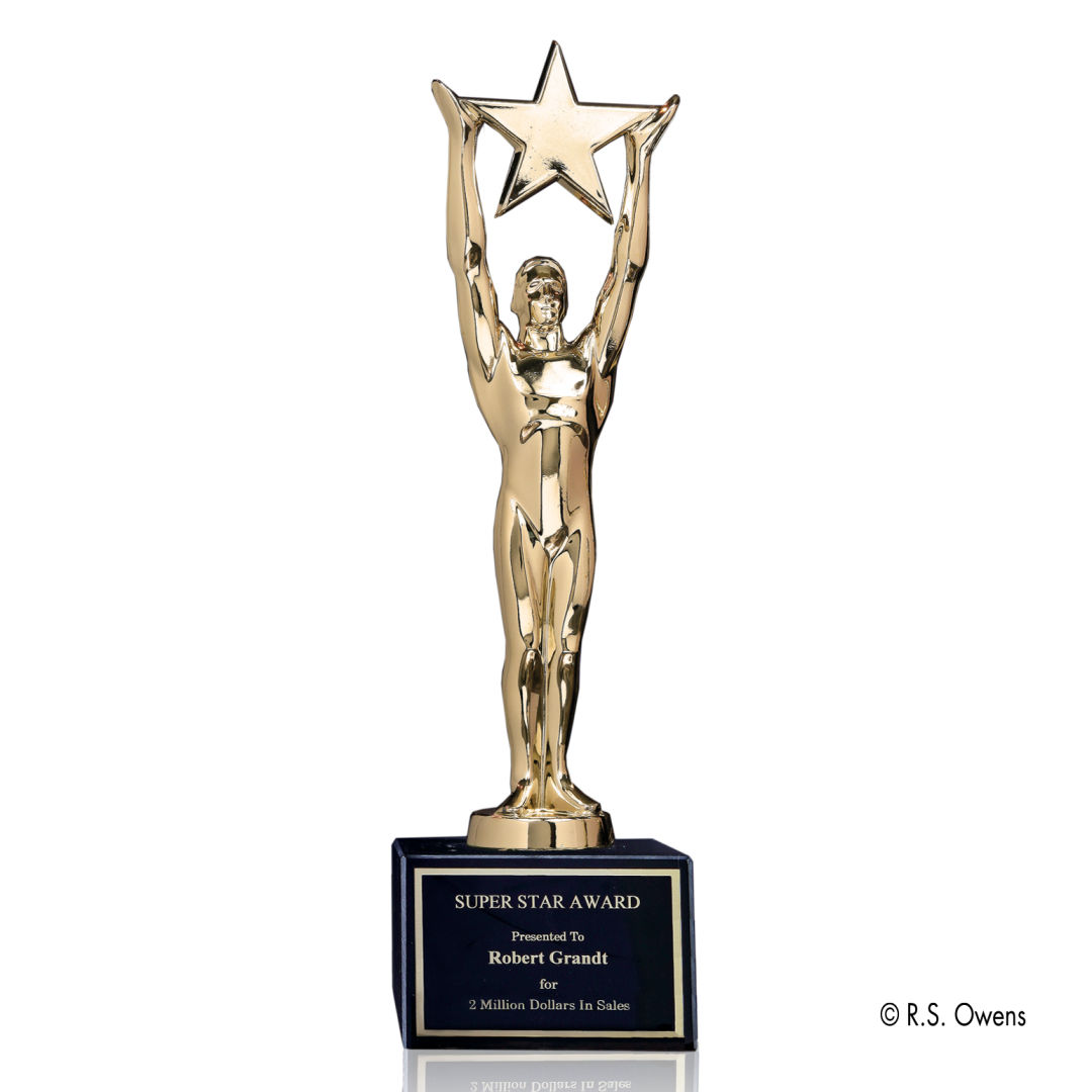 Star Achievement Award on Marble 2