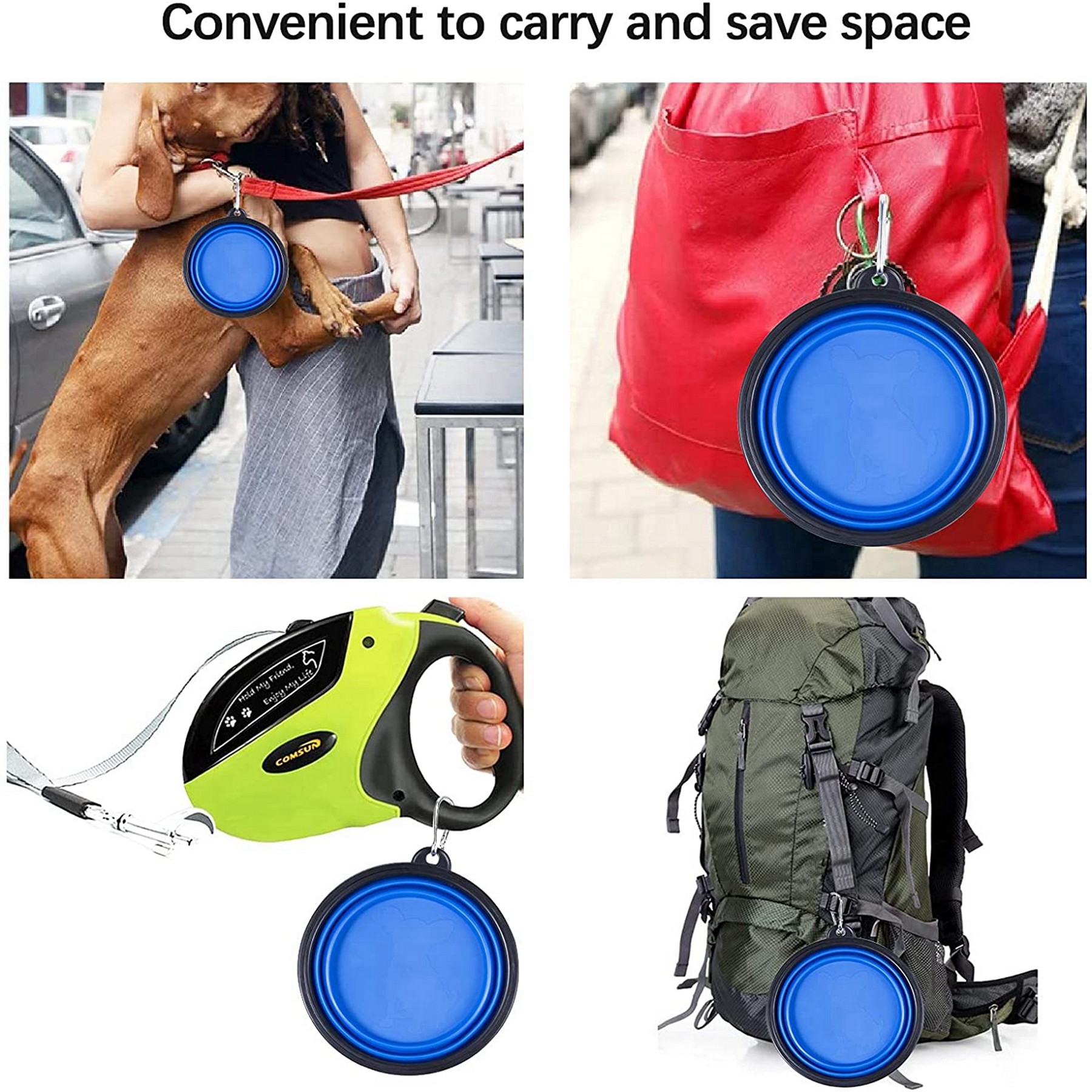 Collapsible Folding Dog Bowl 2