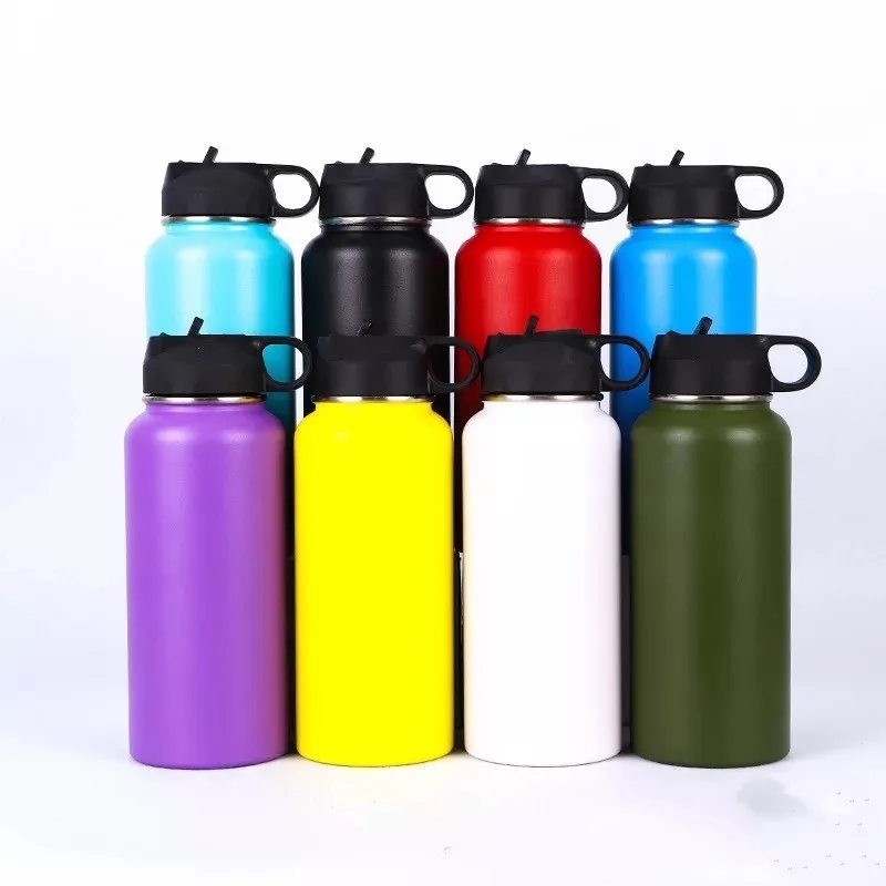 32oz Stainless Steel Reusable Water Bottle, custom water bottle with logo imprint 2