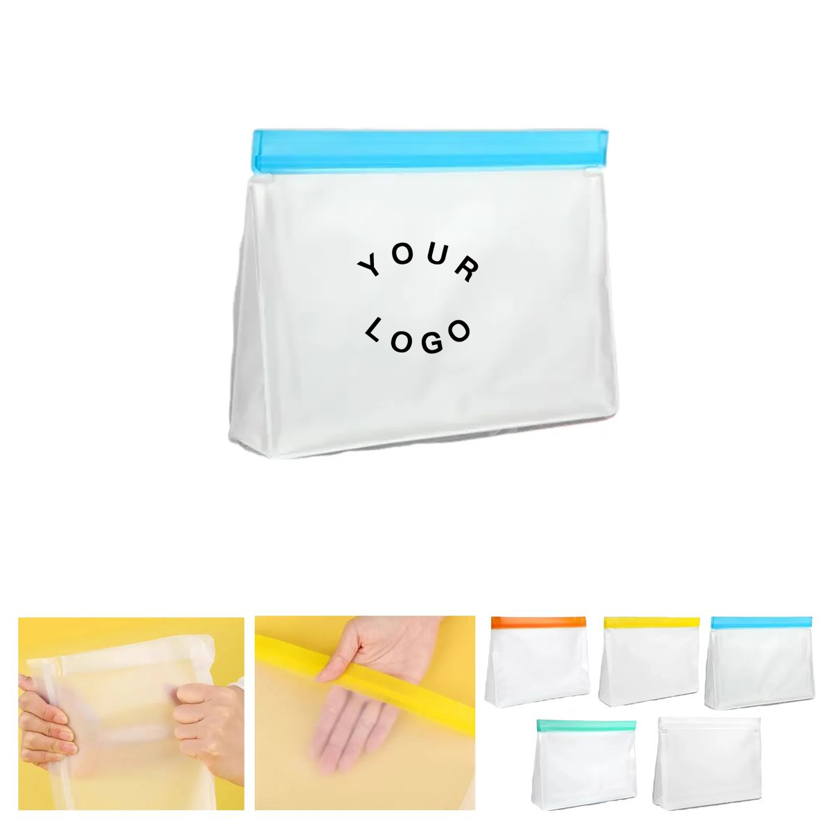 PEVA Meal Prep Storage Bags for Snacks 2