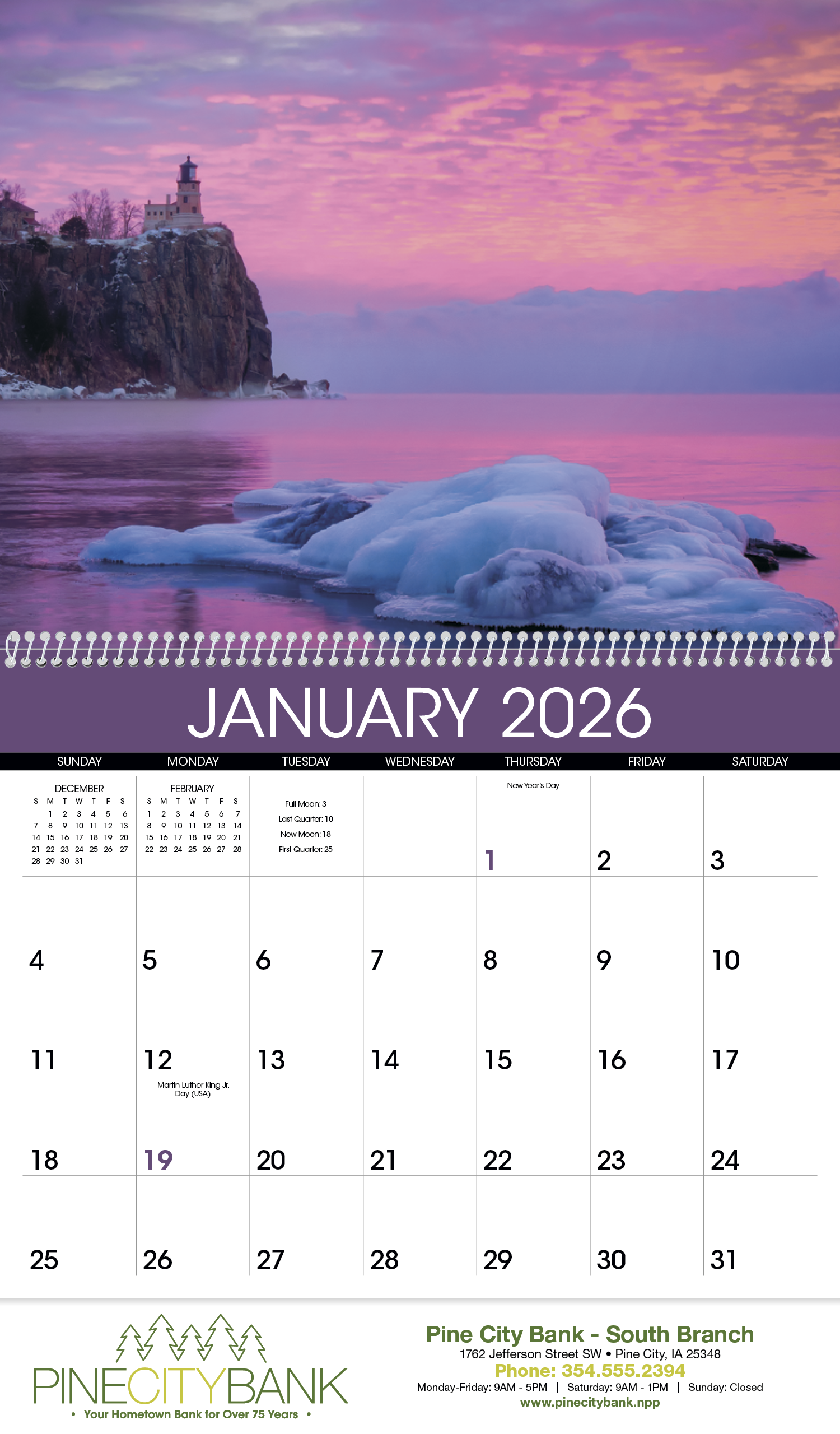 Triumph® Calendars Sunrise Sunset Calendar 4