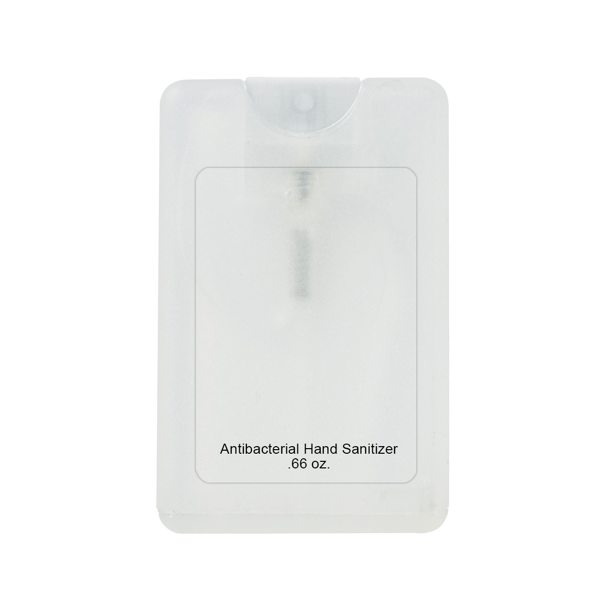 .66 Oz. Card Shape Hand Sanitizer 13