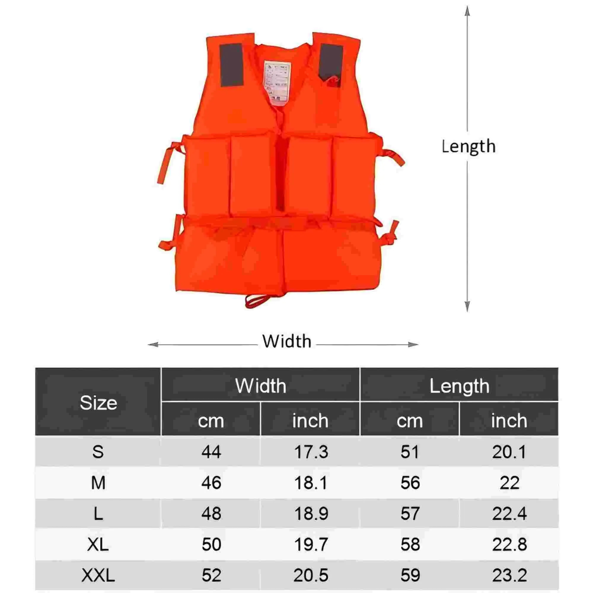 Reflective Safety Life Vest With Whistle 3
