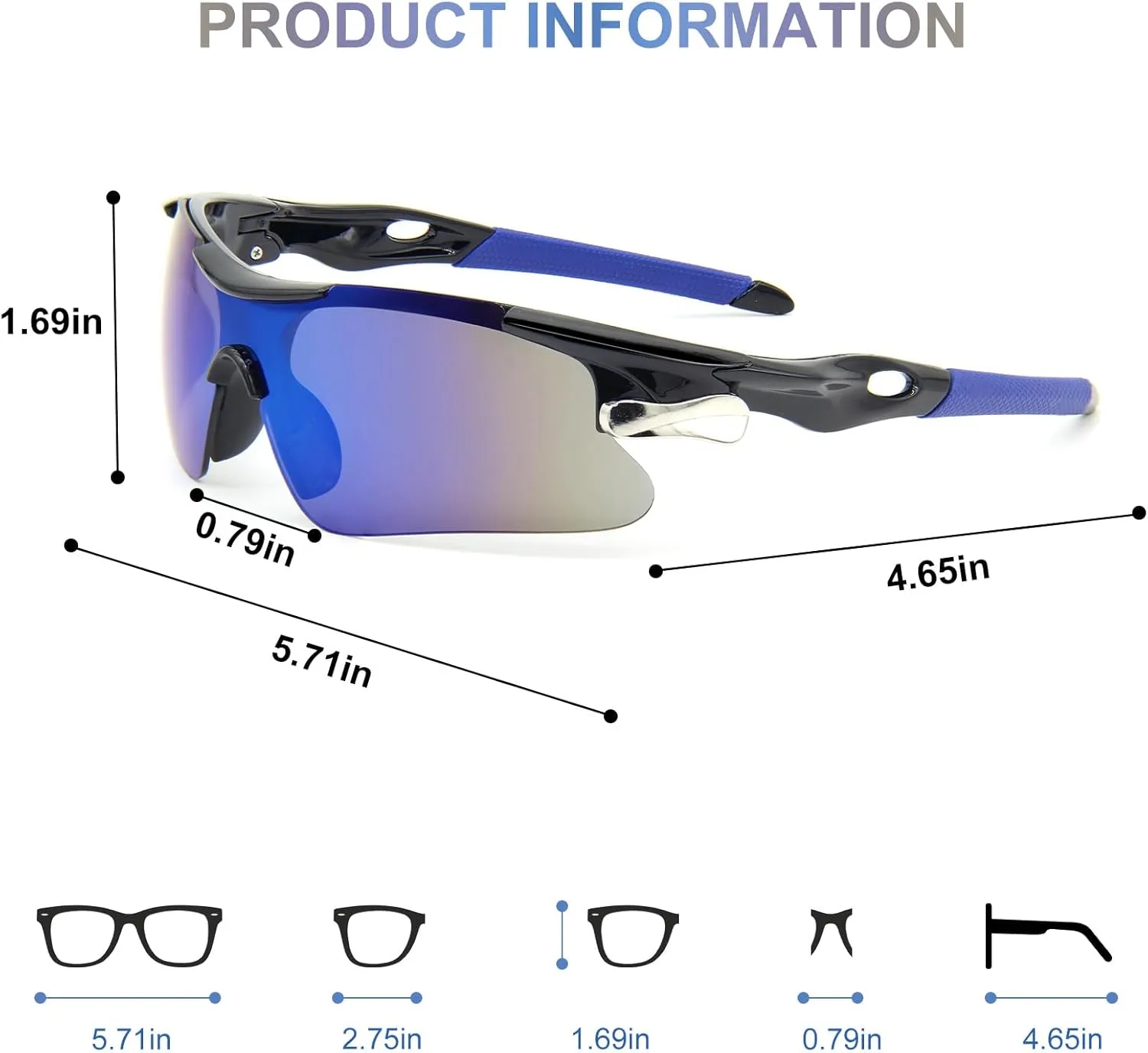 UV Protection Sports Sunglasses 6