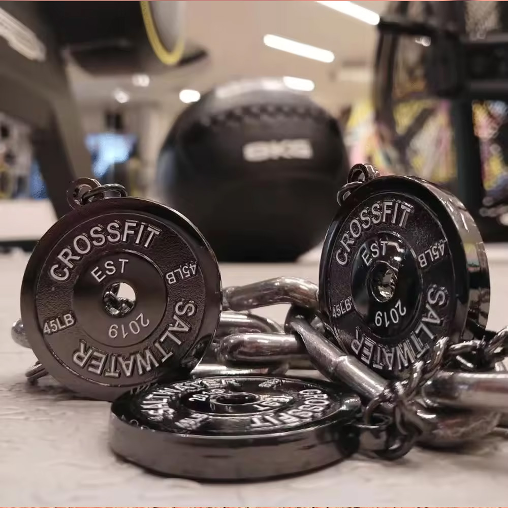 Gym Custom Keychain Charm 1