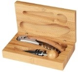 Bamboo Two-piece Wine Set Engraved Plate 2