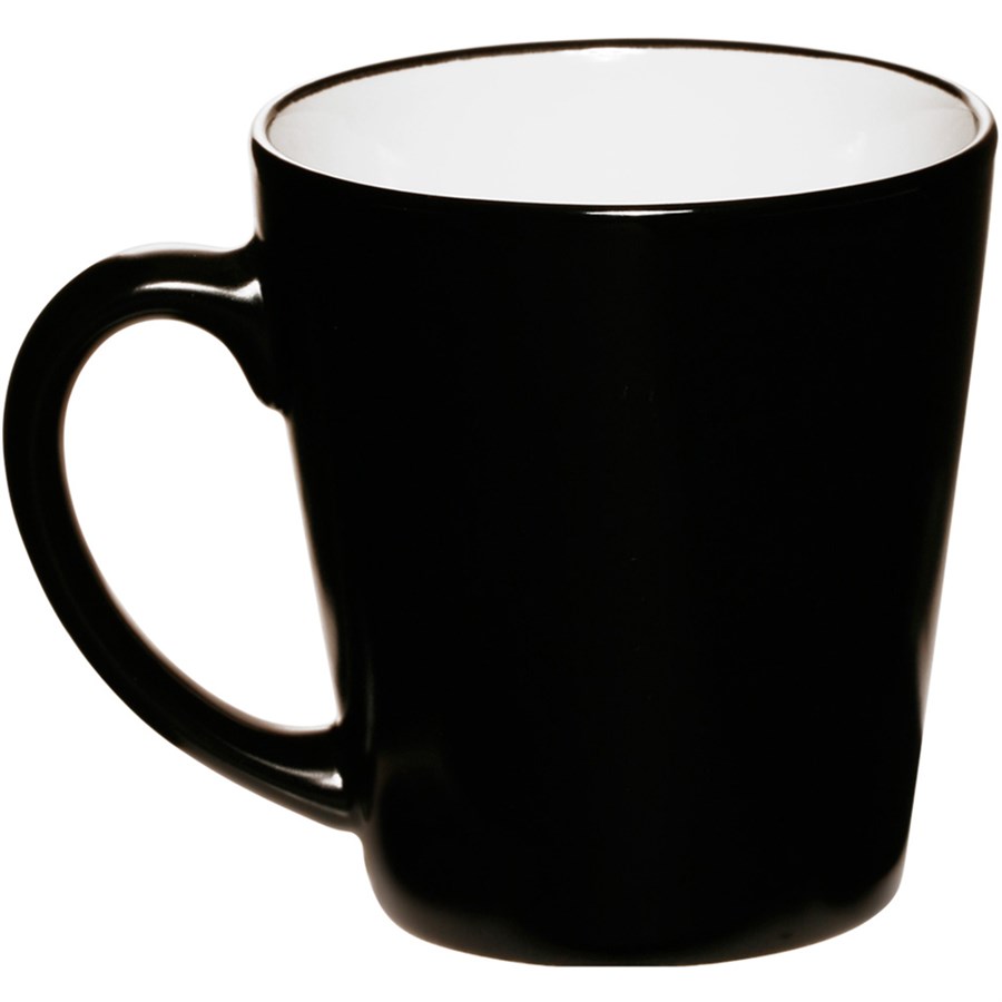 Two-Tone Latte Custom Mugs, 12 oz. 6