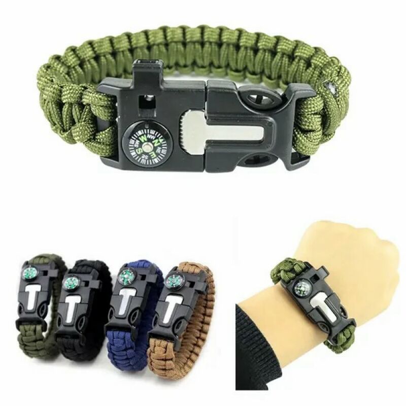 Hiking Climbing Paracord Bracelet
