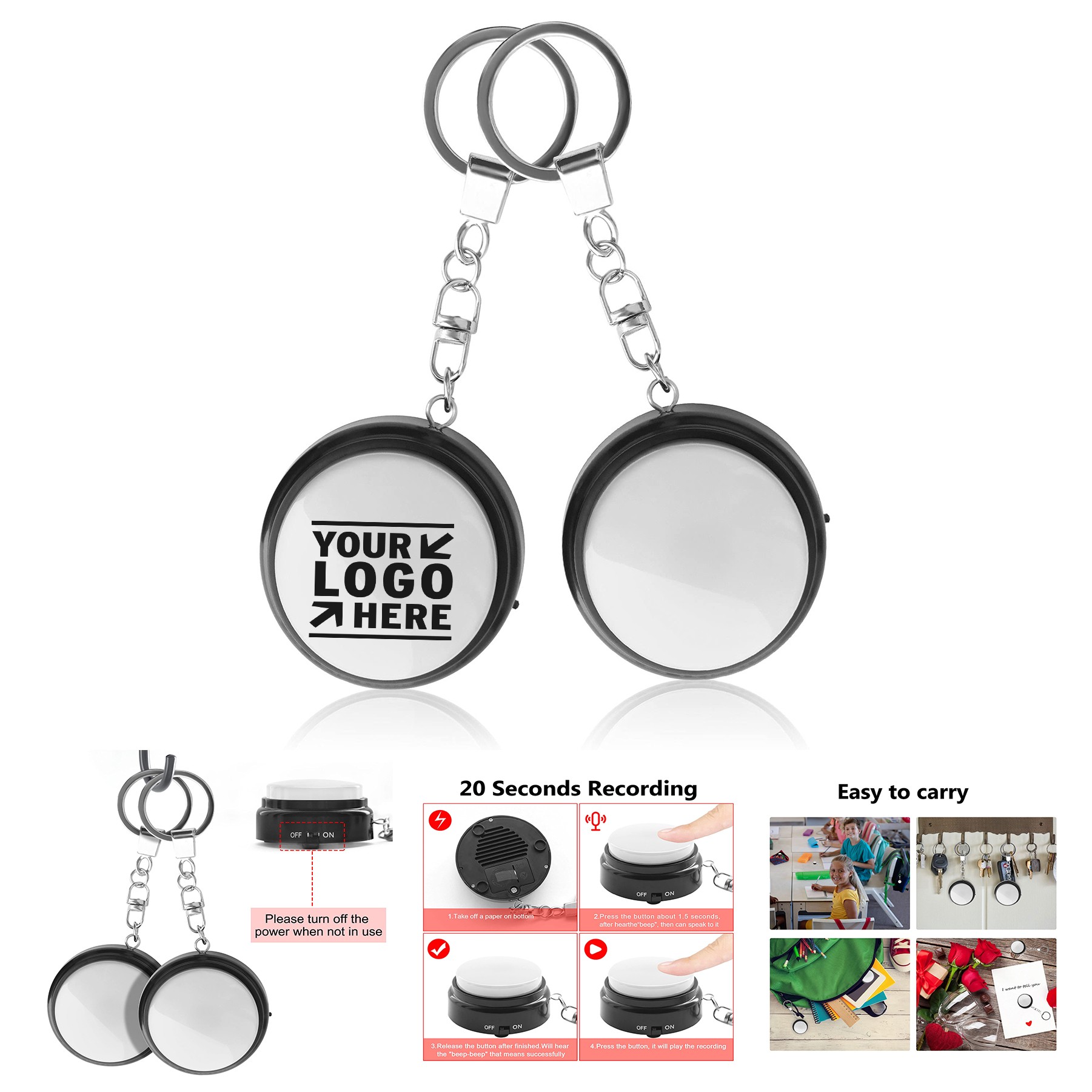 20 Second Recordable Sound Button 2