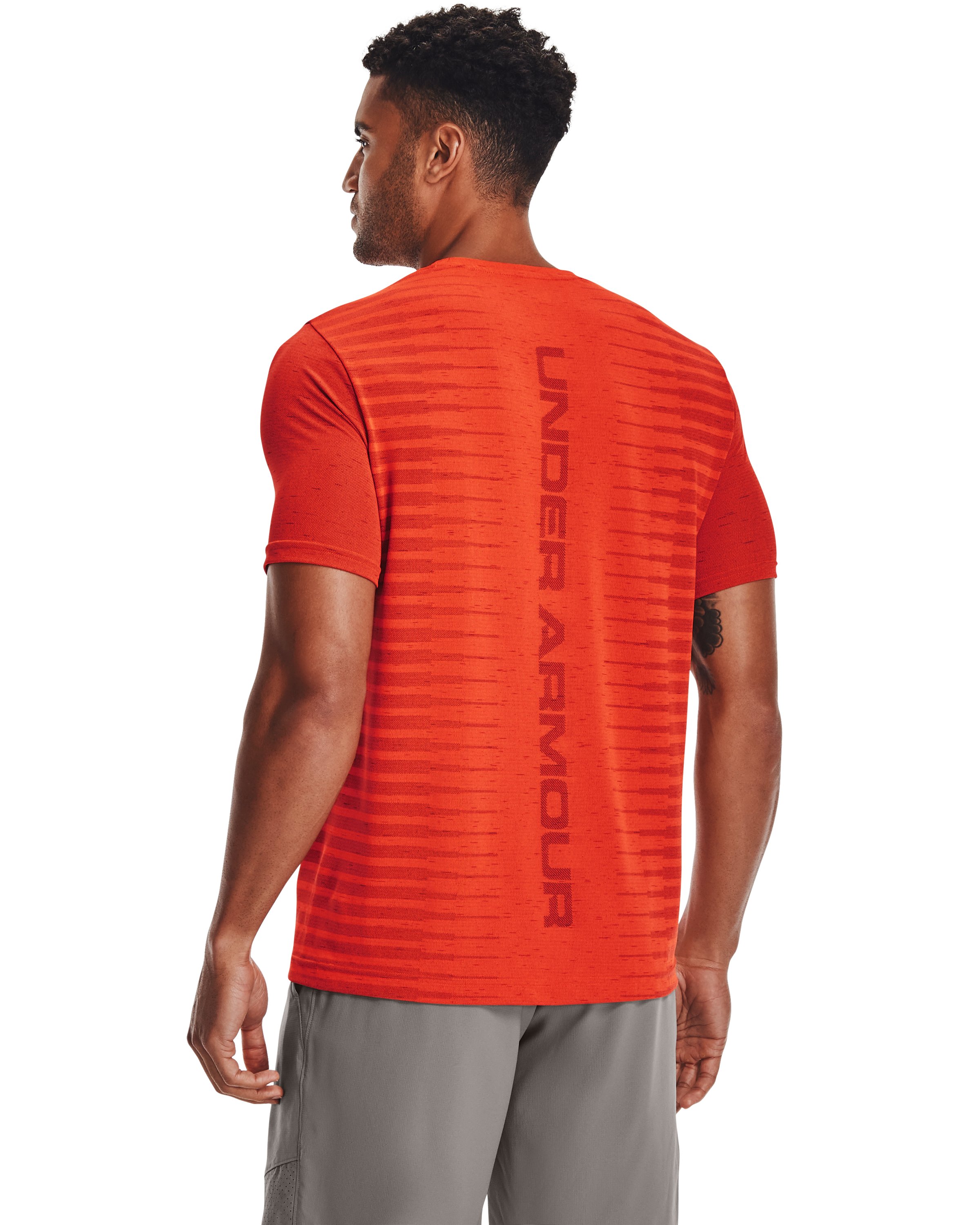UA Seamless Wordmark Men's Short Sleeve 2