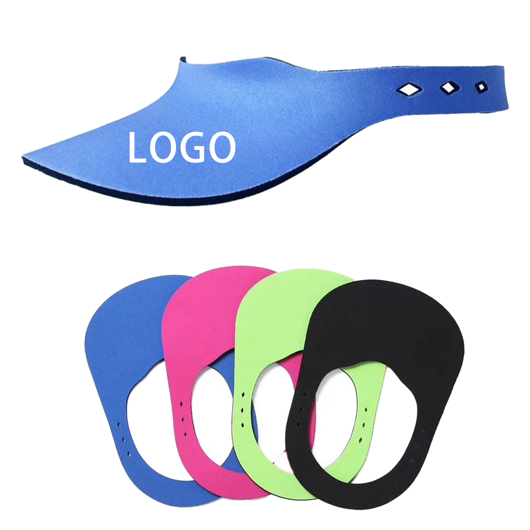 Neoprene Sport Visor Cap 2