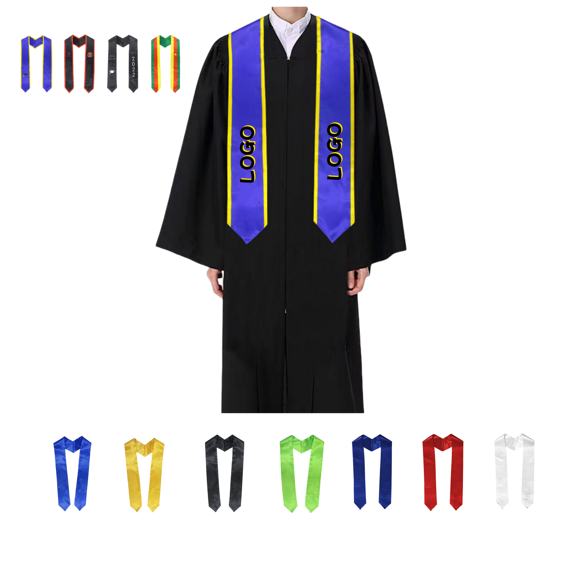 Graduation Stoles Unisex 2