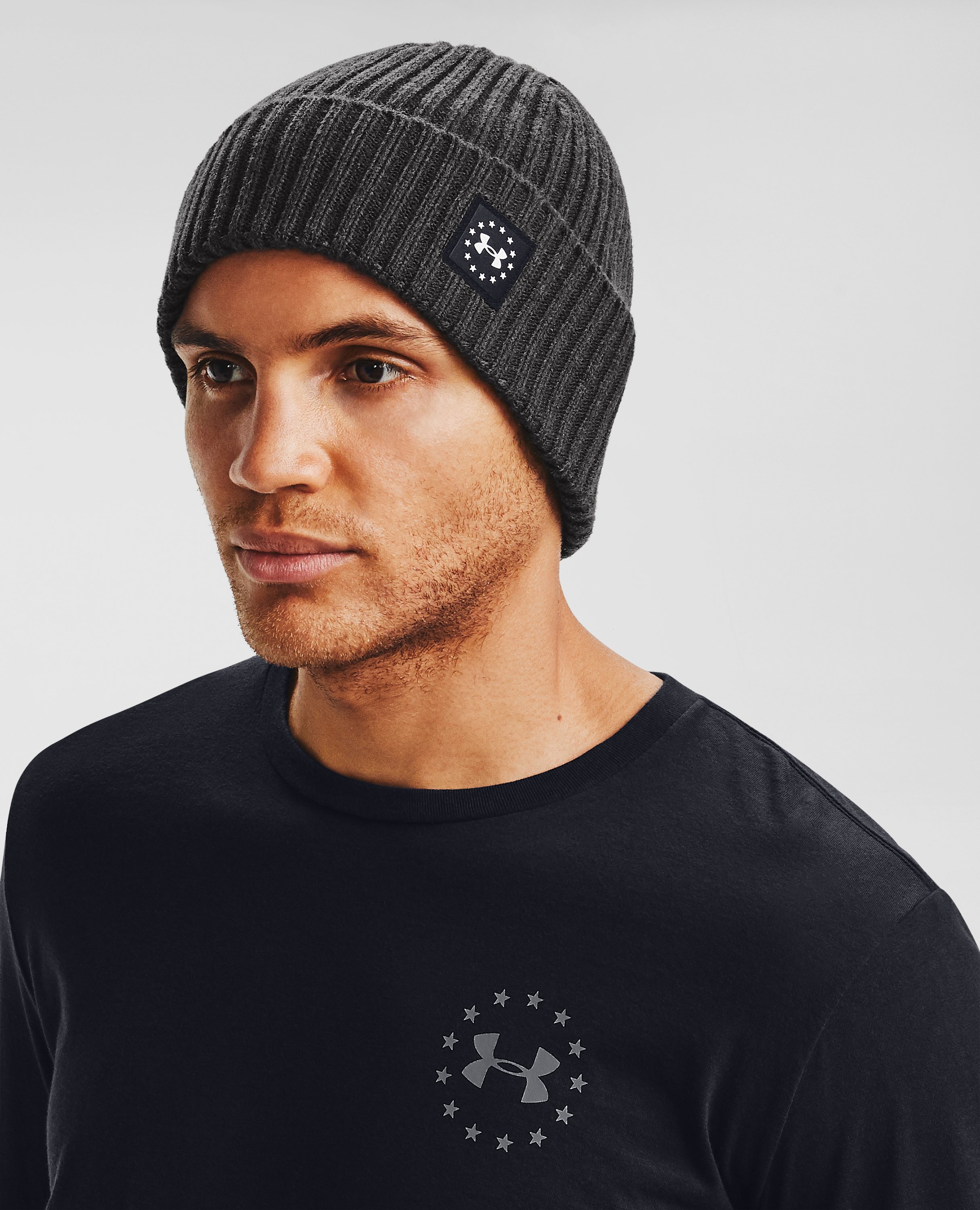 Men's UA Freedom Patch Beanie  2