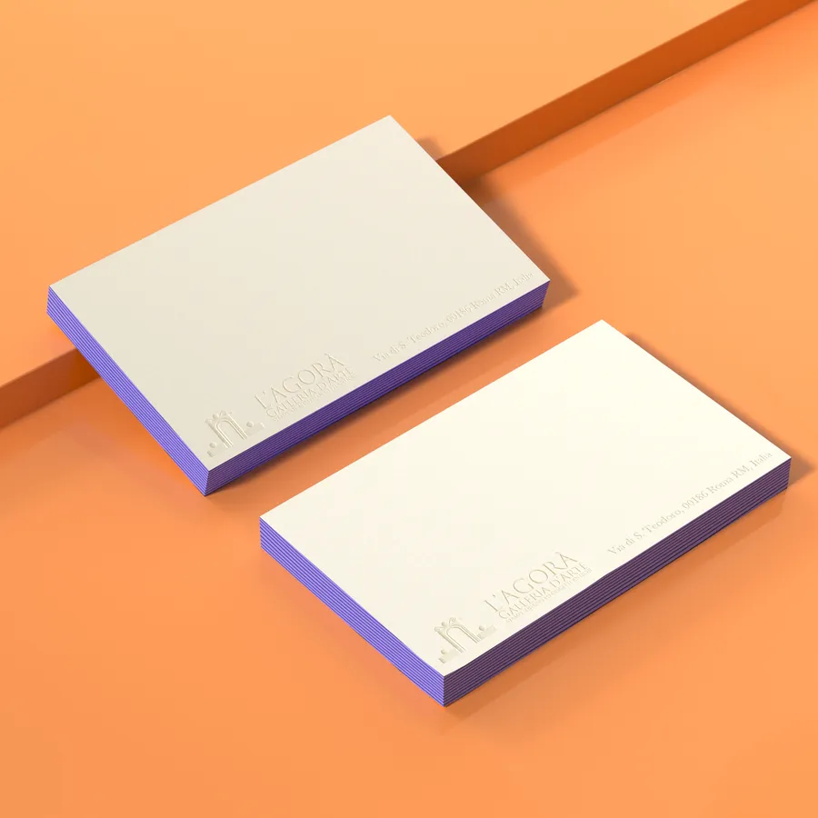 Letterpress Edge Painted Notecards 7