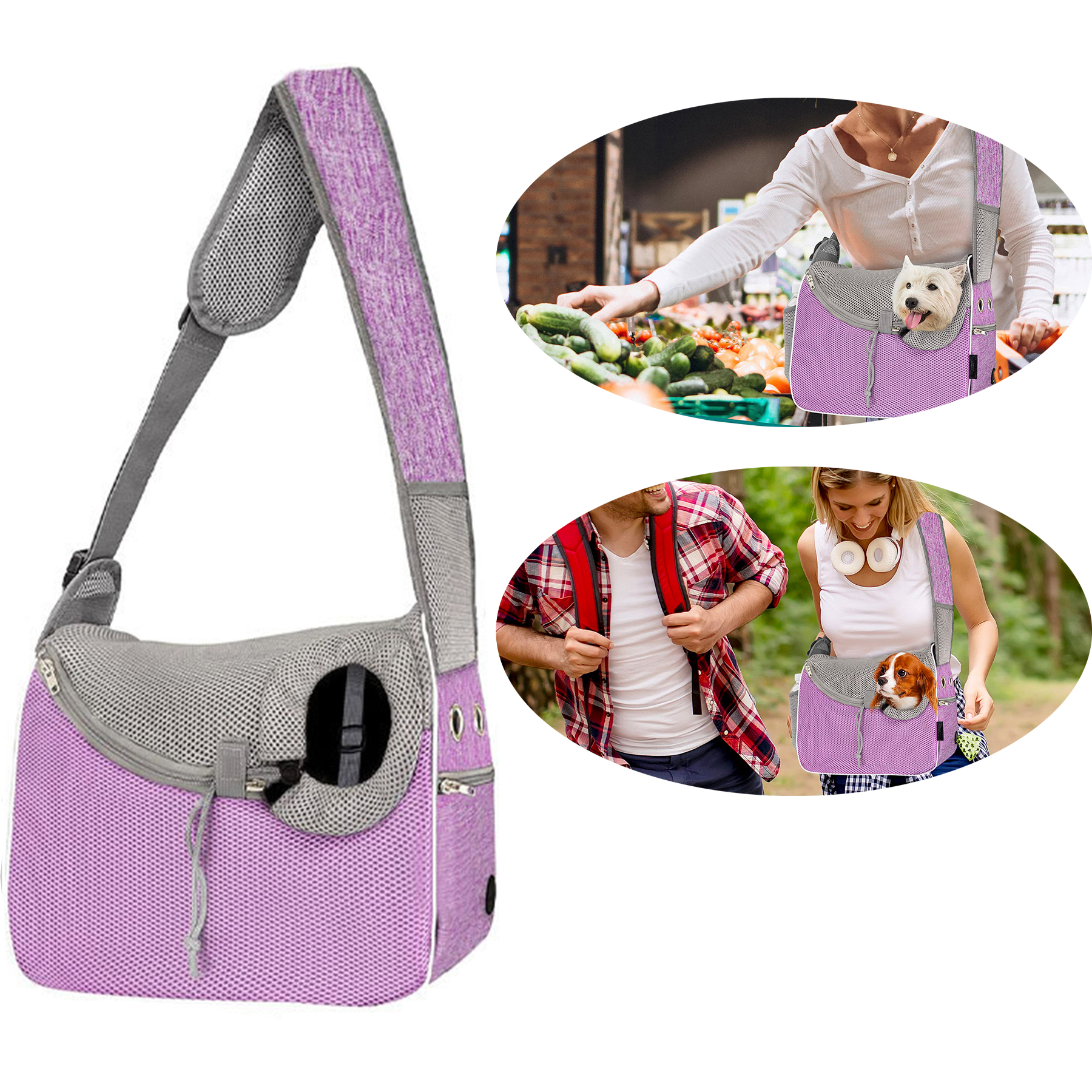 Small Dog Sling Carrier 2
