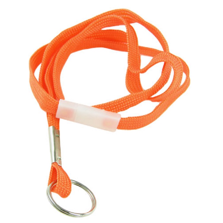 3/8" x 36" Flat Nylon Breakaway Lanyard with Split Ring 7
