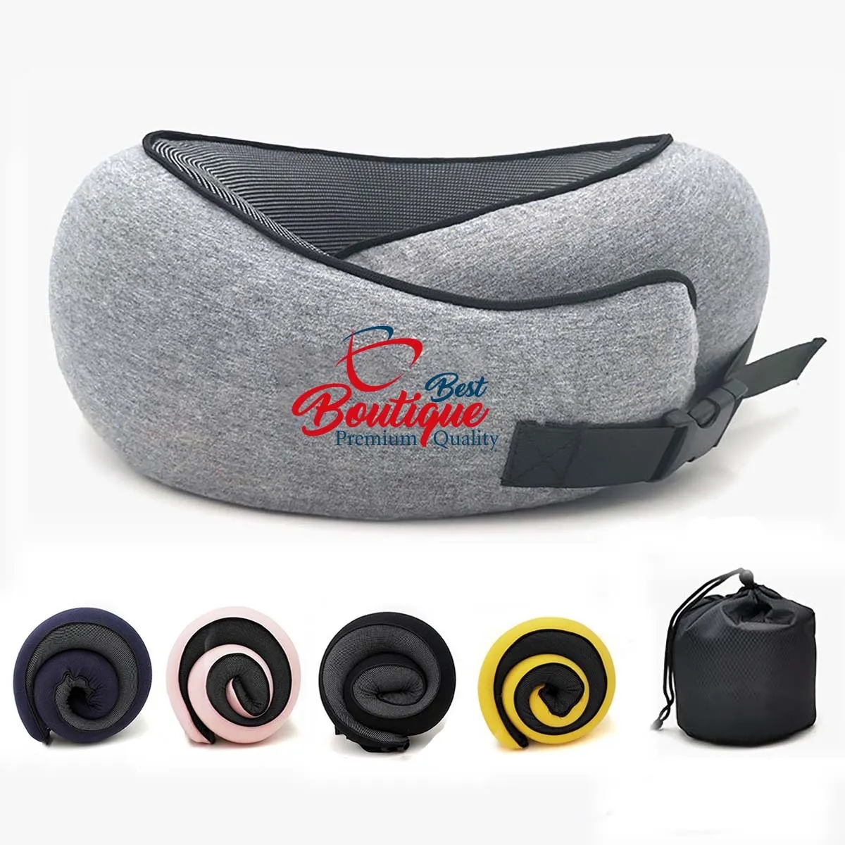 Pure Memory Foam Travel Neck Pillow 3