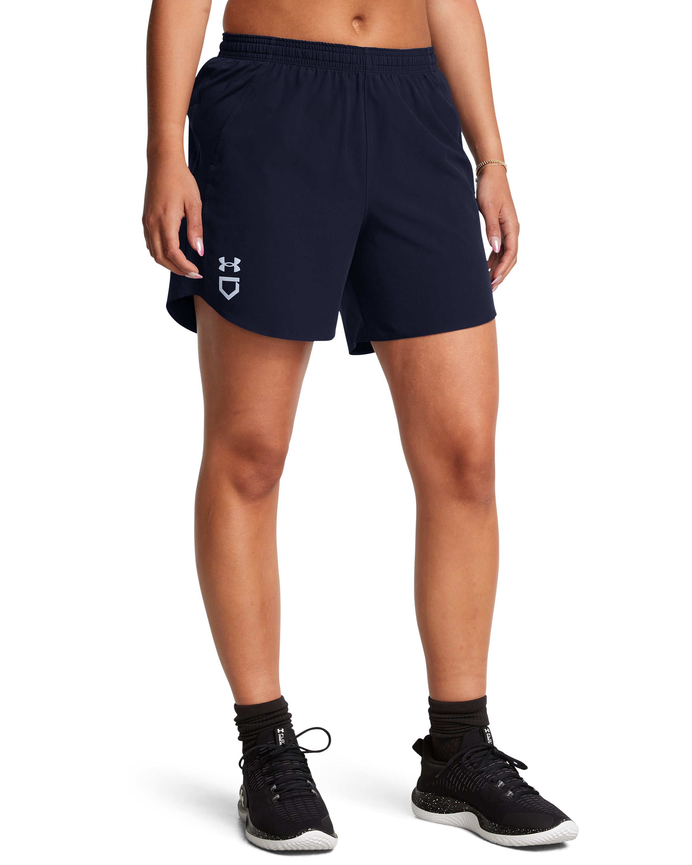 UA Utility Softball Women's 4.75 Shorts 2