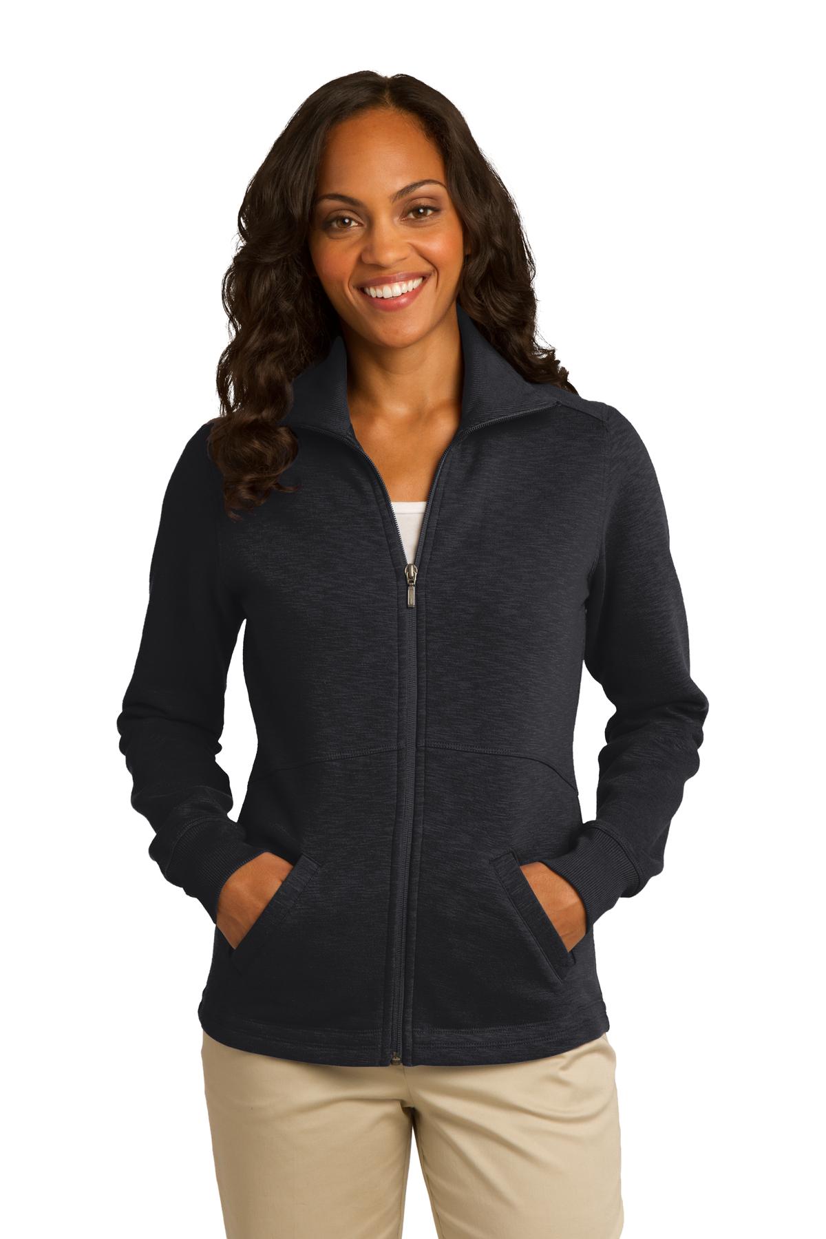 Women's Slub Fleece Full-Zip Jacket