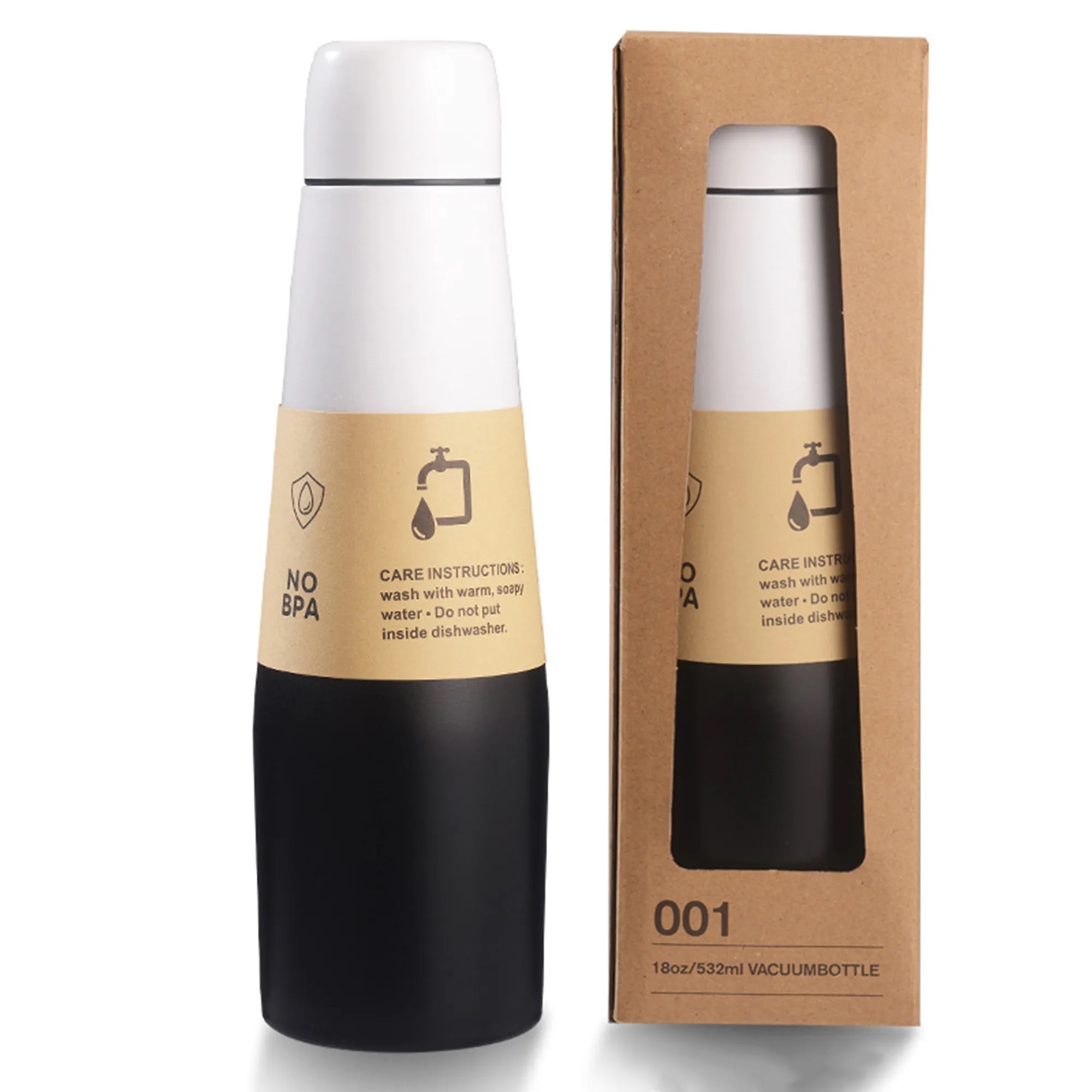 18oz 304 Stainless Steel Vacuum Insulated Water Bottle 6